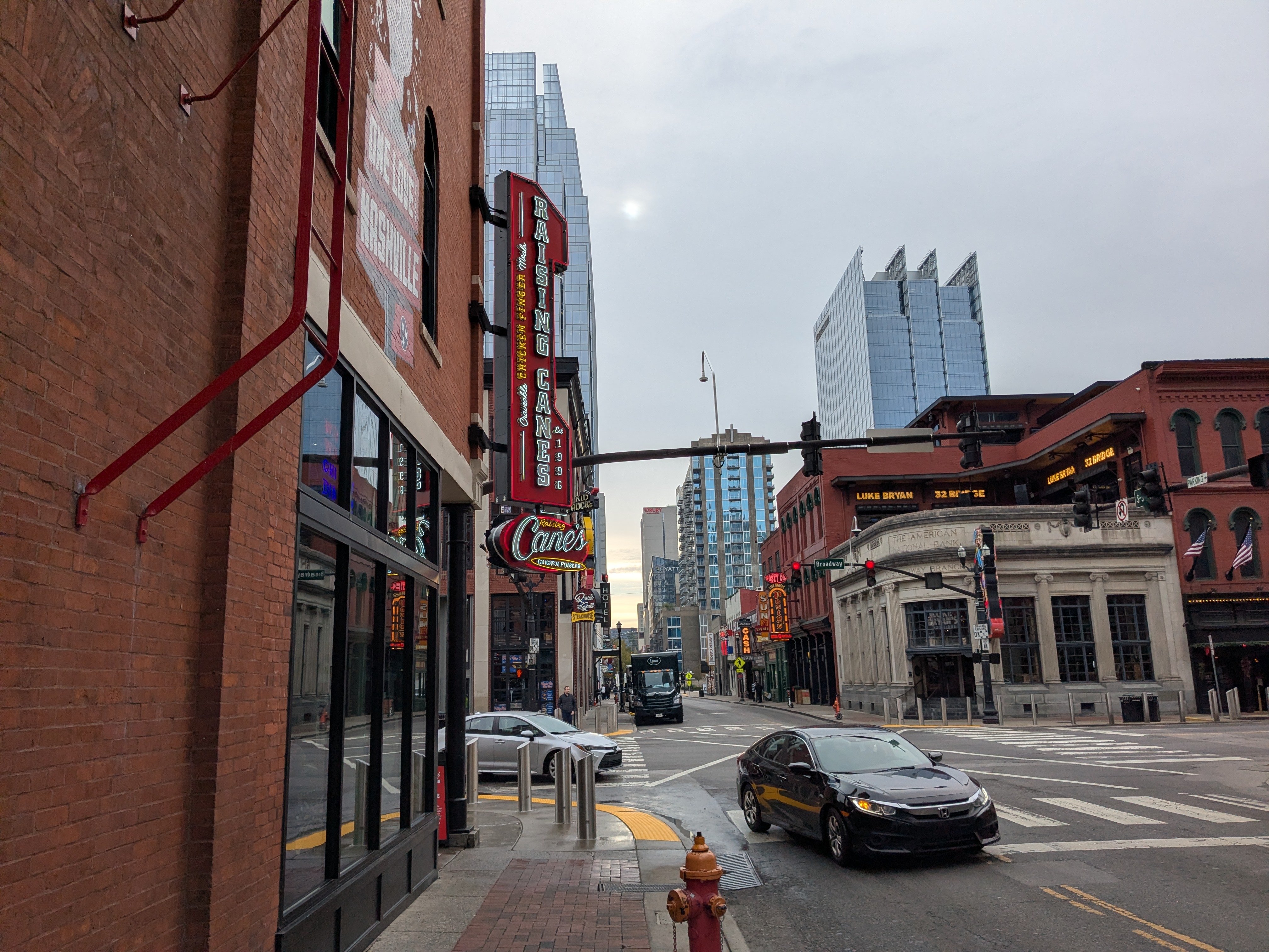 Raising Canes on Broadway in Nashville
